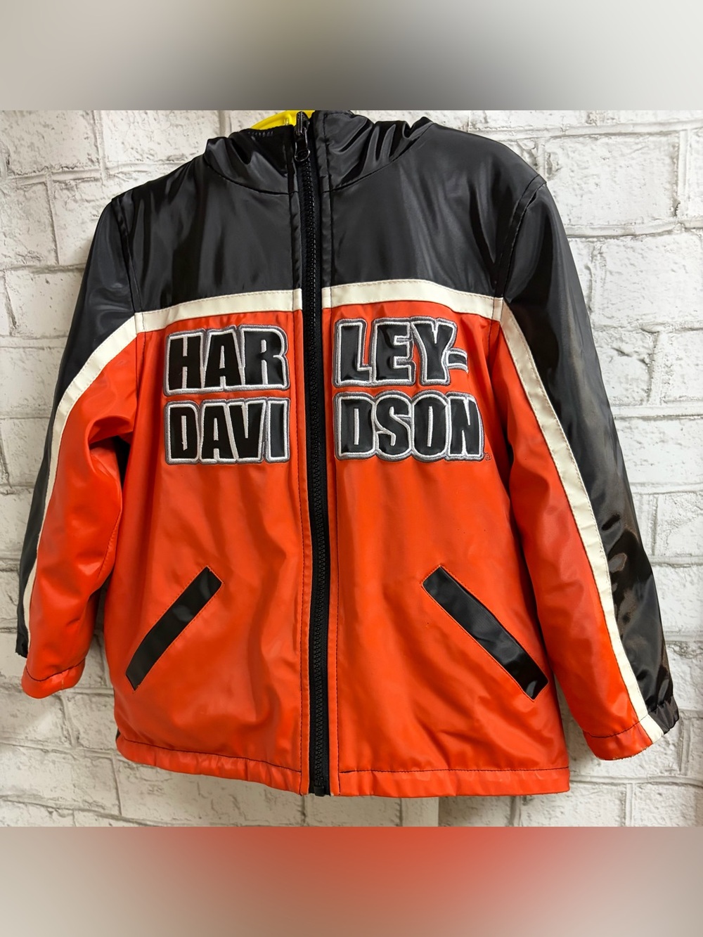 Harley-Davidson Hooded Reversible Fall Jacket